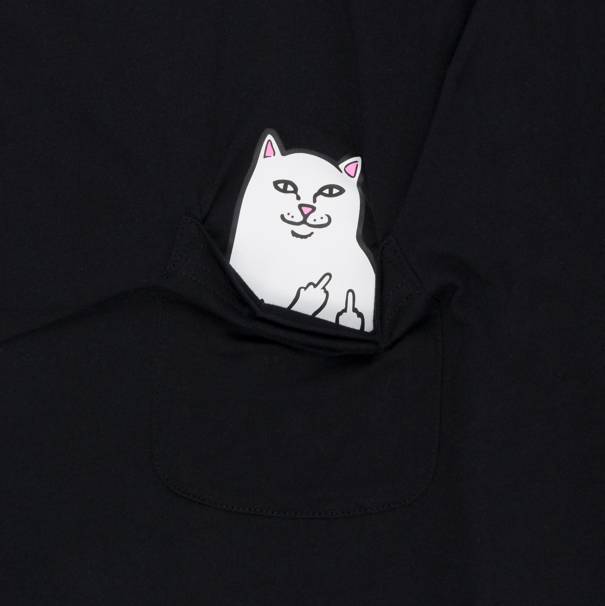Lord Nermal S/S Pocket Tee (Black)-IYAMIUIO