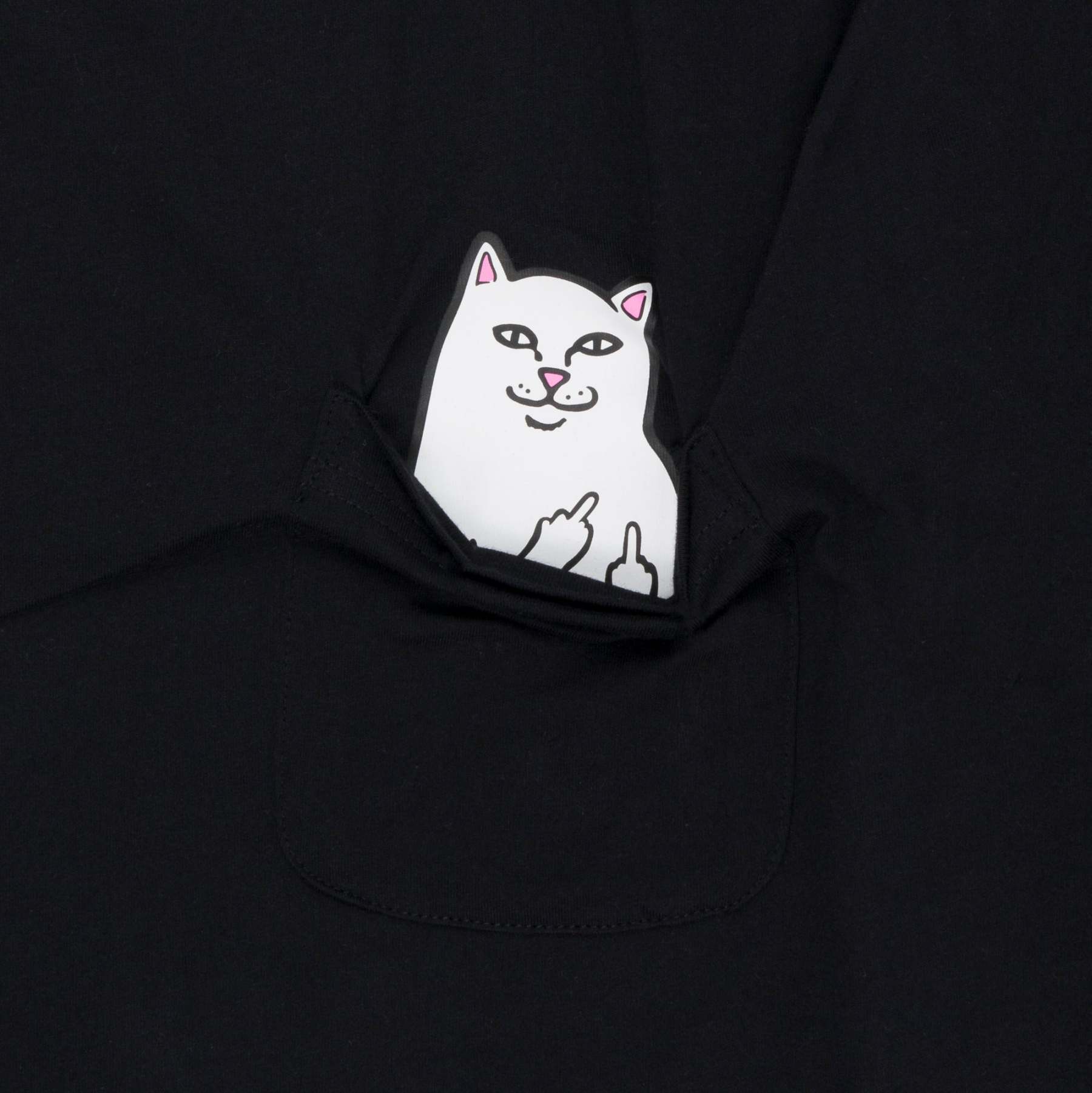 Lord Nermal S/S Pocket Tee (Black)-IYAMIUIO