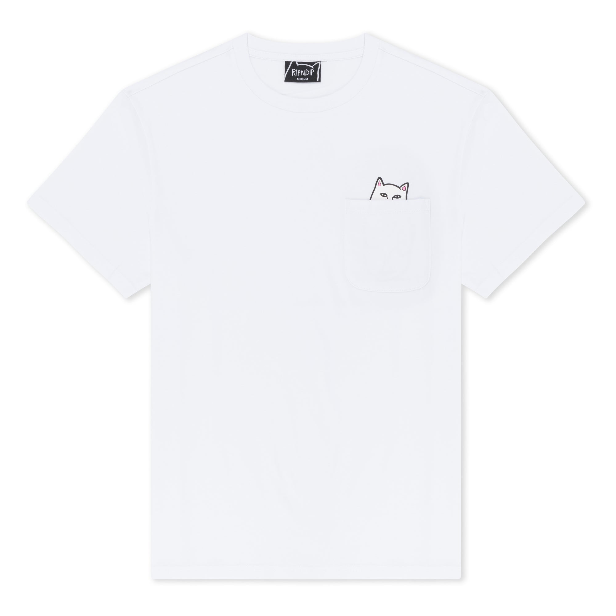 Lord Nermal S/S Pocket Tee (White)-IYAMIUIO