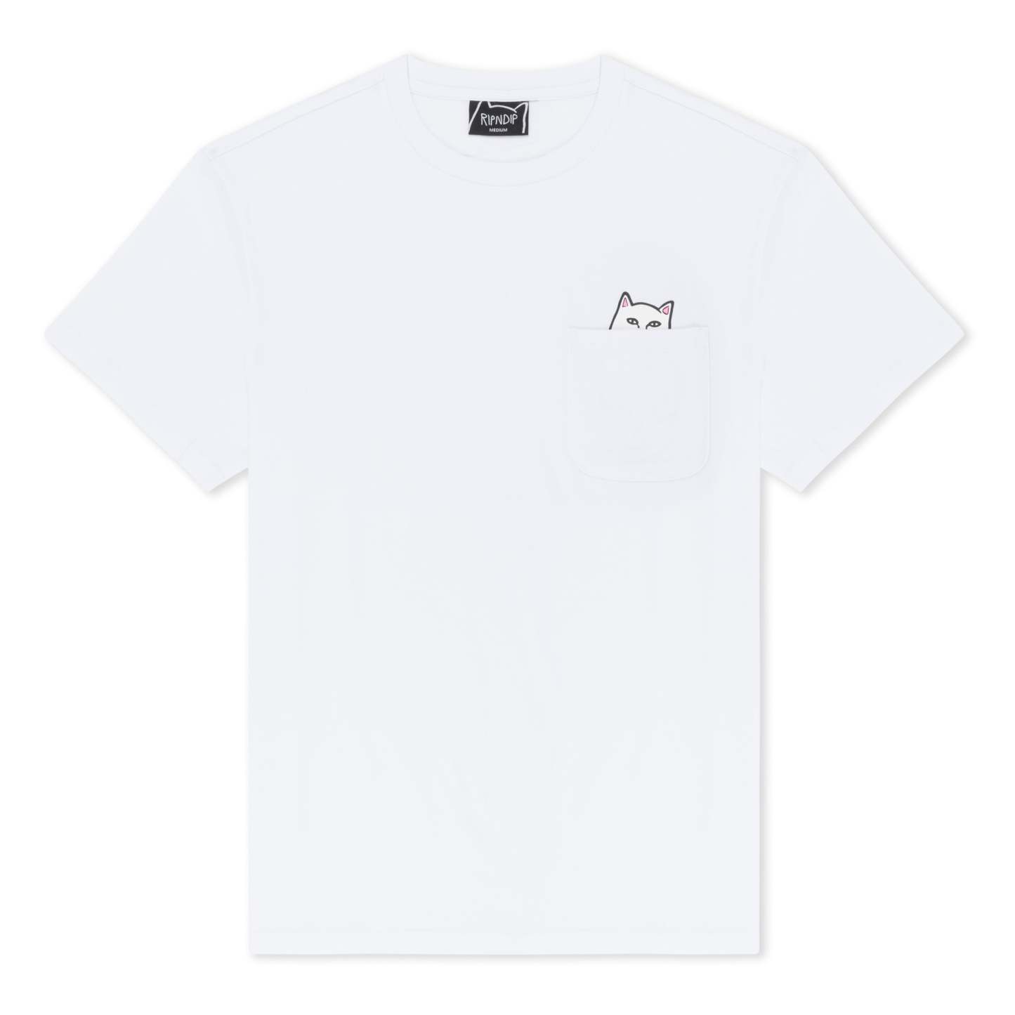 Lord Nermal S/S Pocket Tee (White)-IYAMIUIO