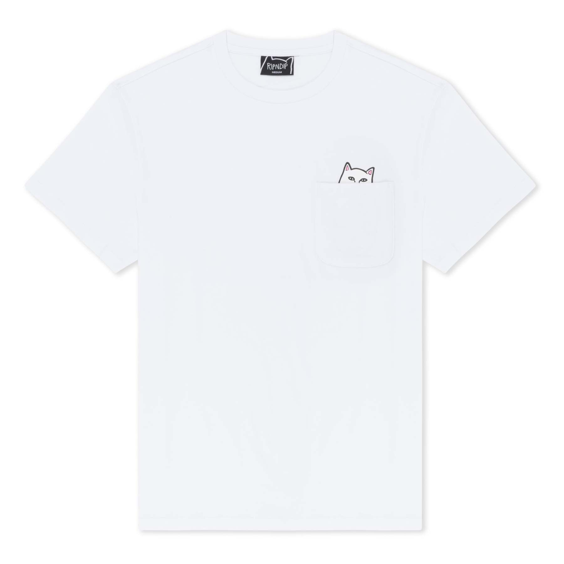Lord Nermal S/S Pocket Tee (White)-IYAMIUIO