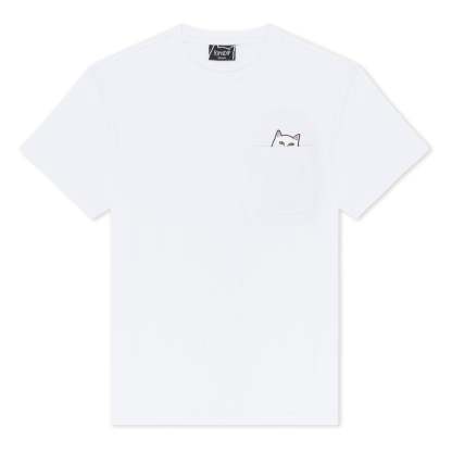 Lord Nermal S/S Pocket Tee (White)-IYAMIUIO