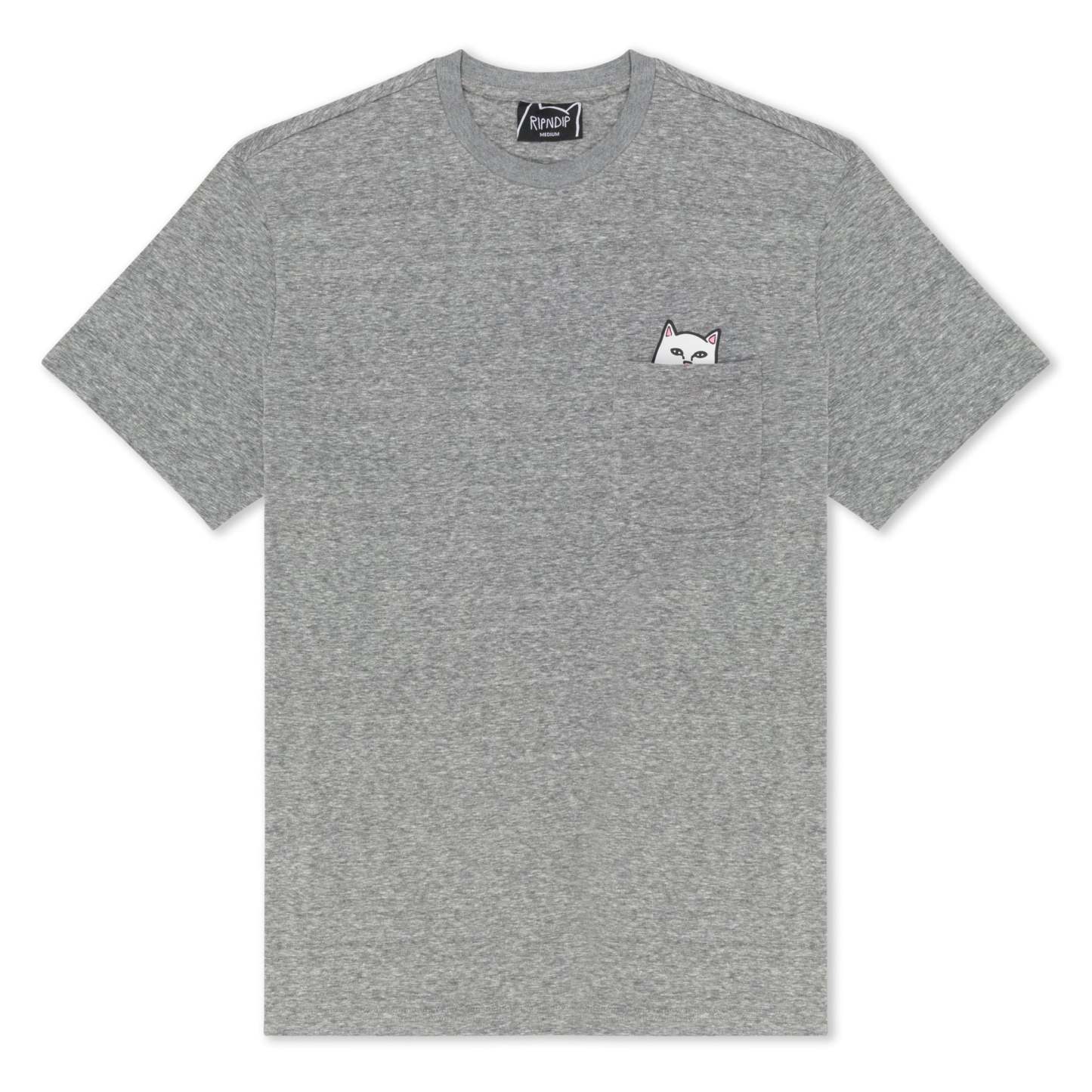 Lord Nermal S/S Pocket Tee (Heather Grey)-IYAMIUIO