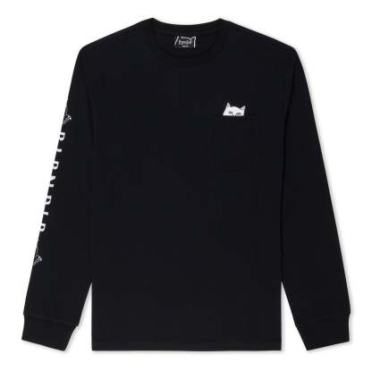 Lord Nermal L/S Pocket Tee (Black)-IYAMIUIO