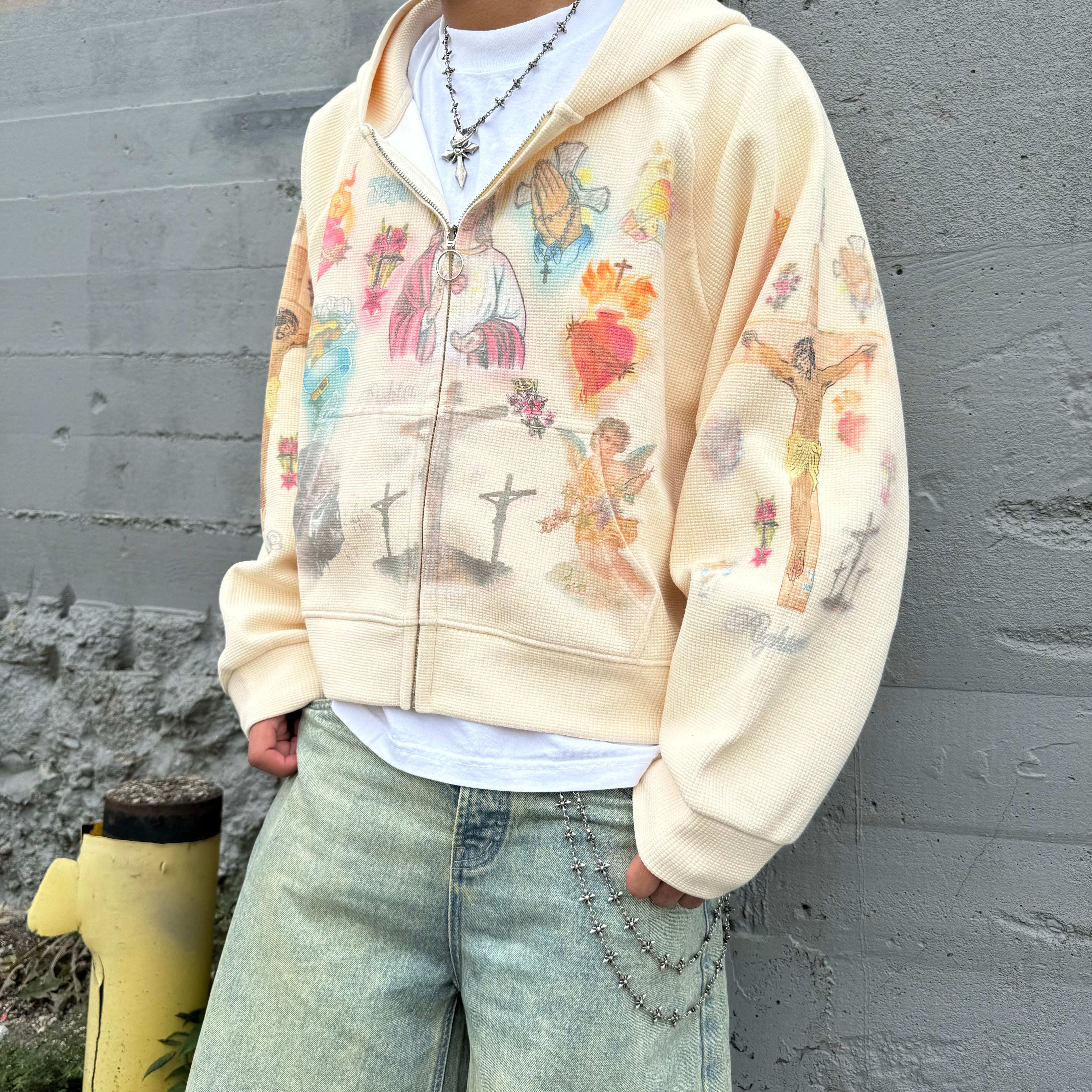 "Ultimate Sacrifice" Thermal Zip Up-IYAMIUIO