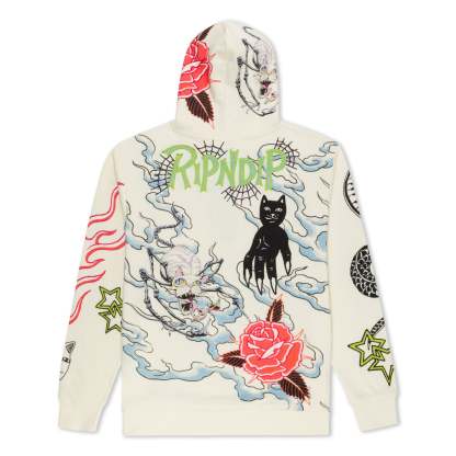 Travis Hoodie (Off White)-IYAMIUIO