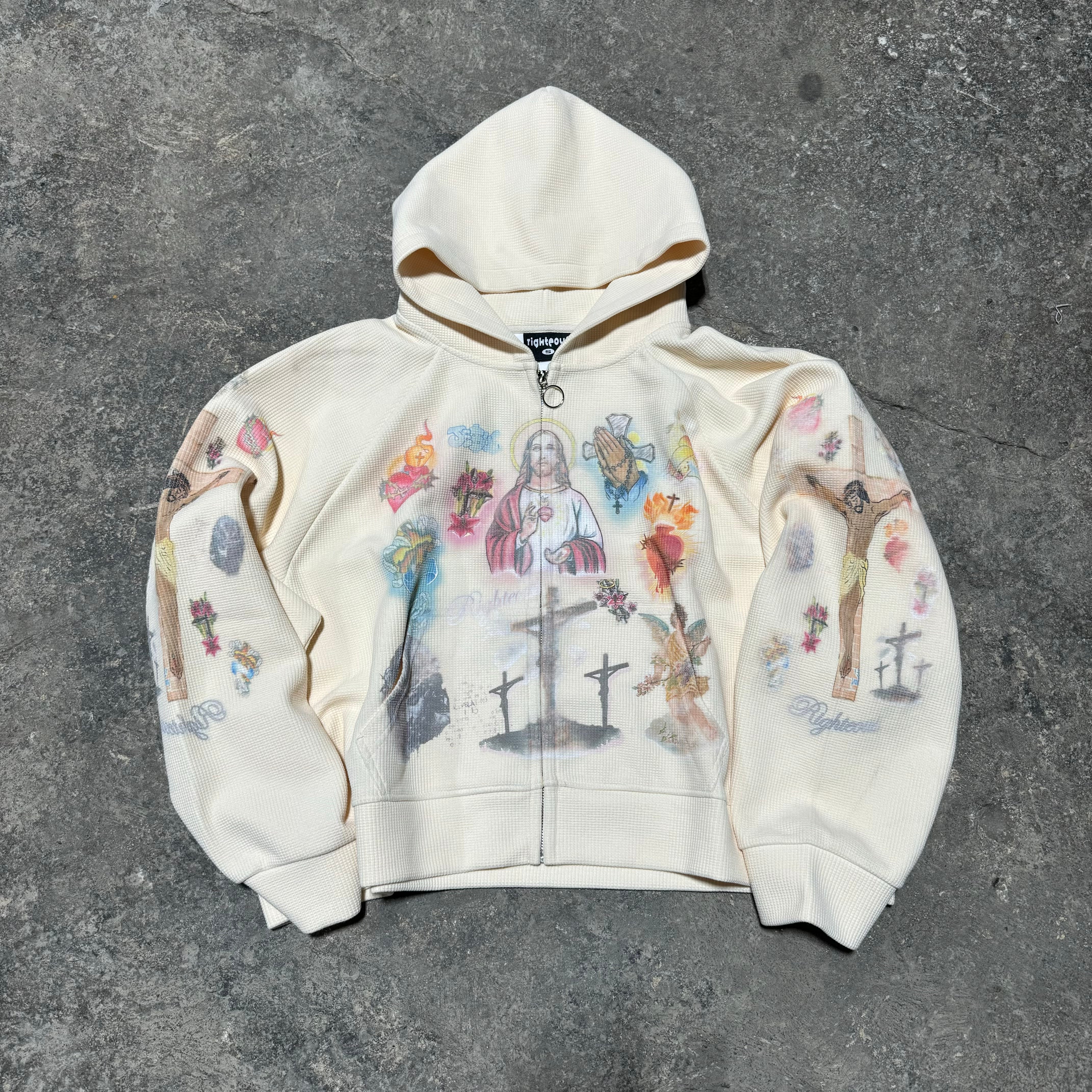 "Ultimate Sacrifice" Thermal Zip Up-IYAMIUIO