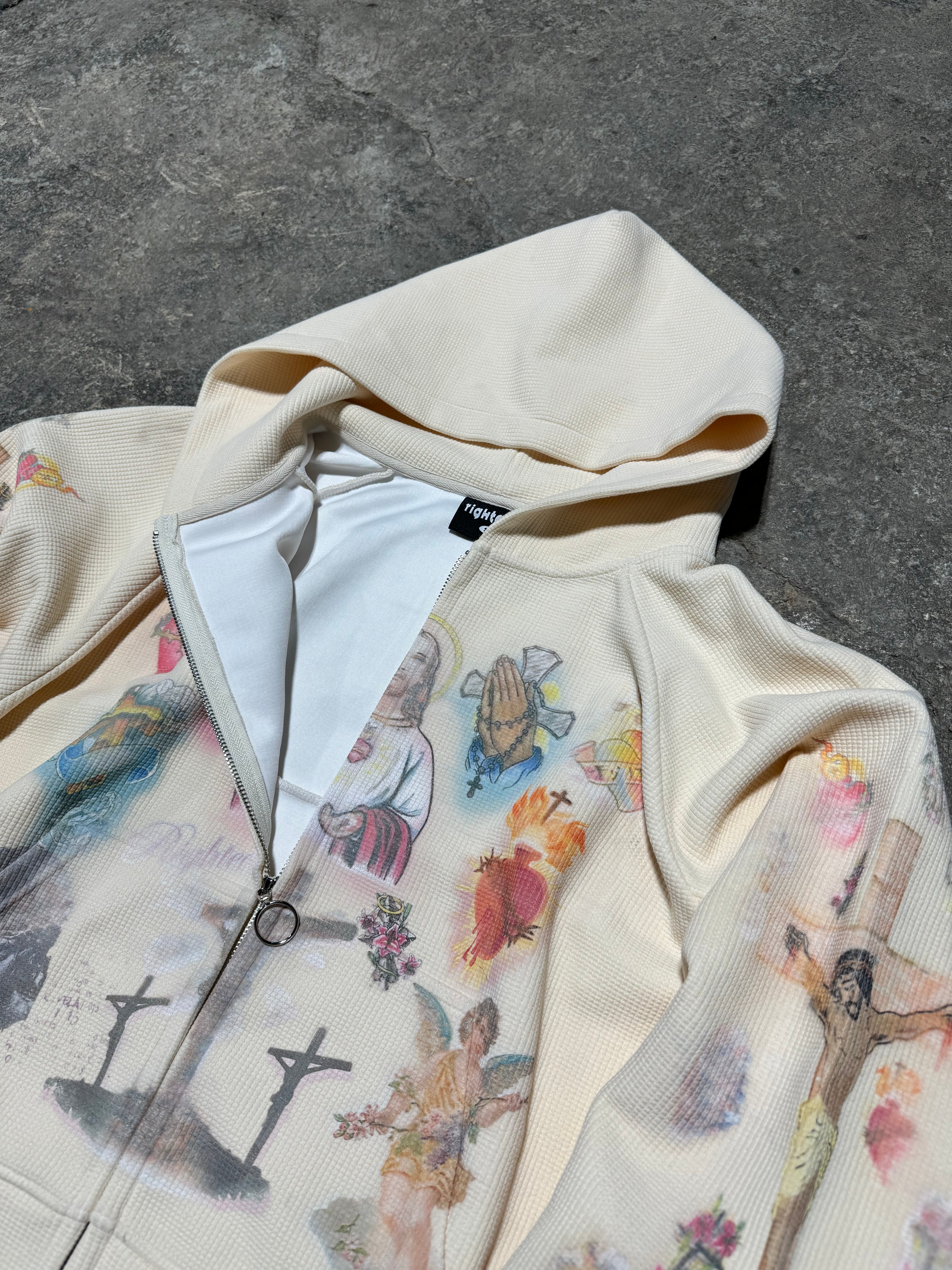 "Ultimate Sacrifice" Thermal Zip Up-IYAMIUIO