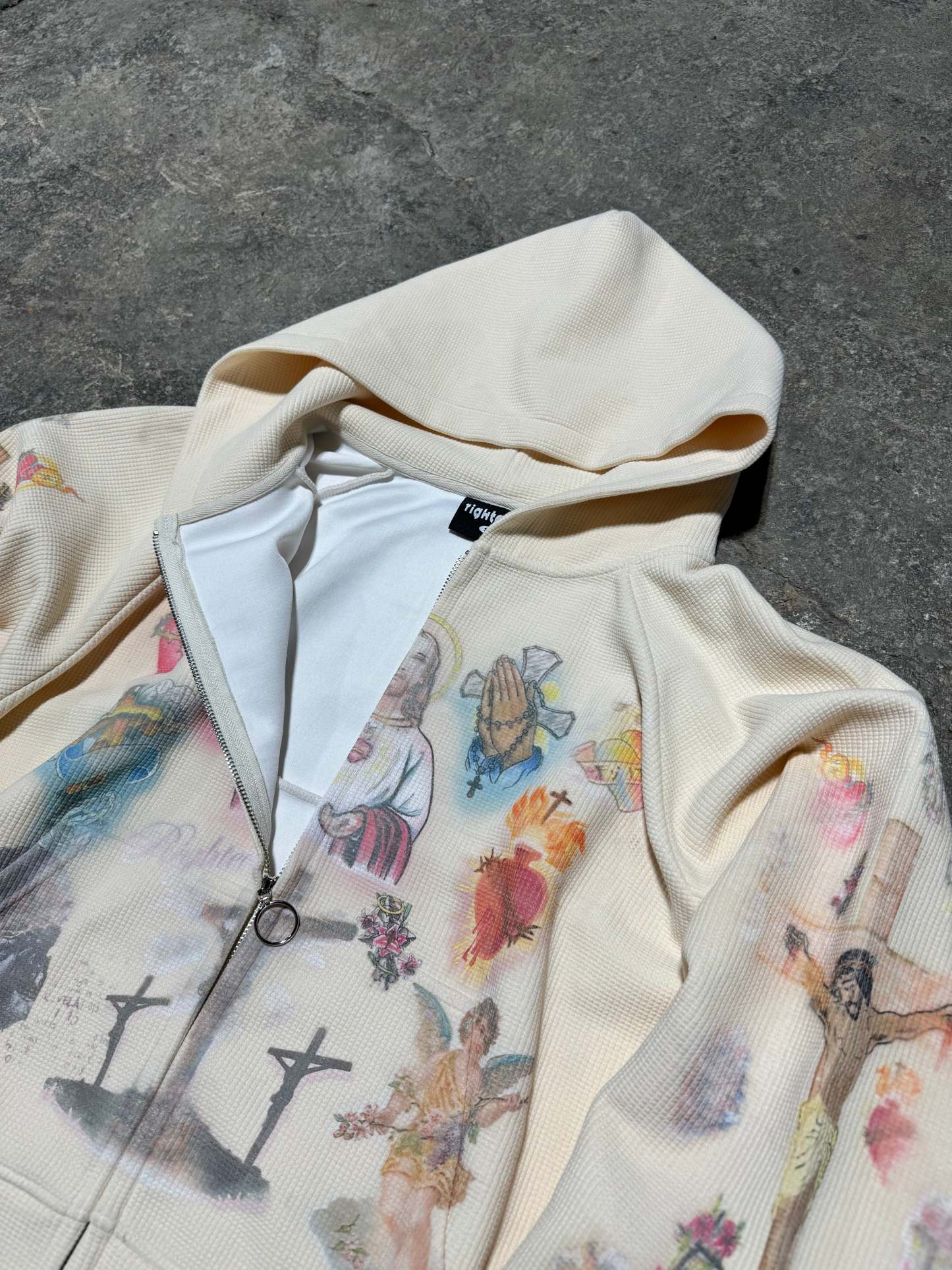 "Ultimate Sacrifice" Thermal Zip Up-IYAMIUIO