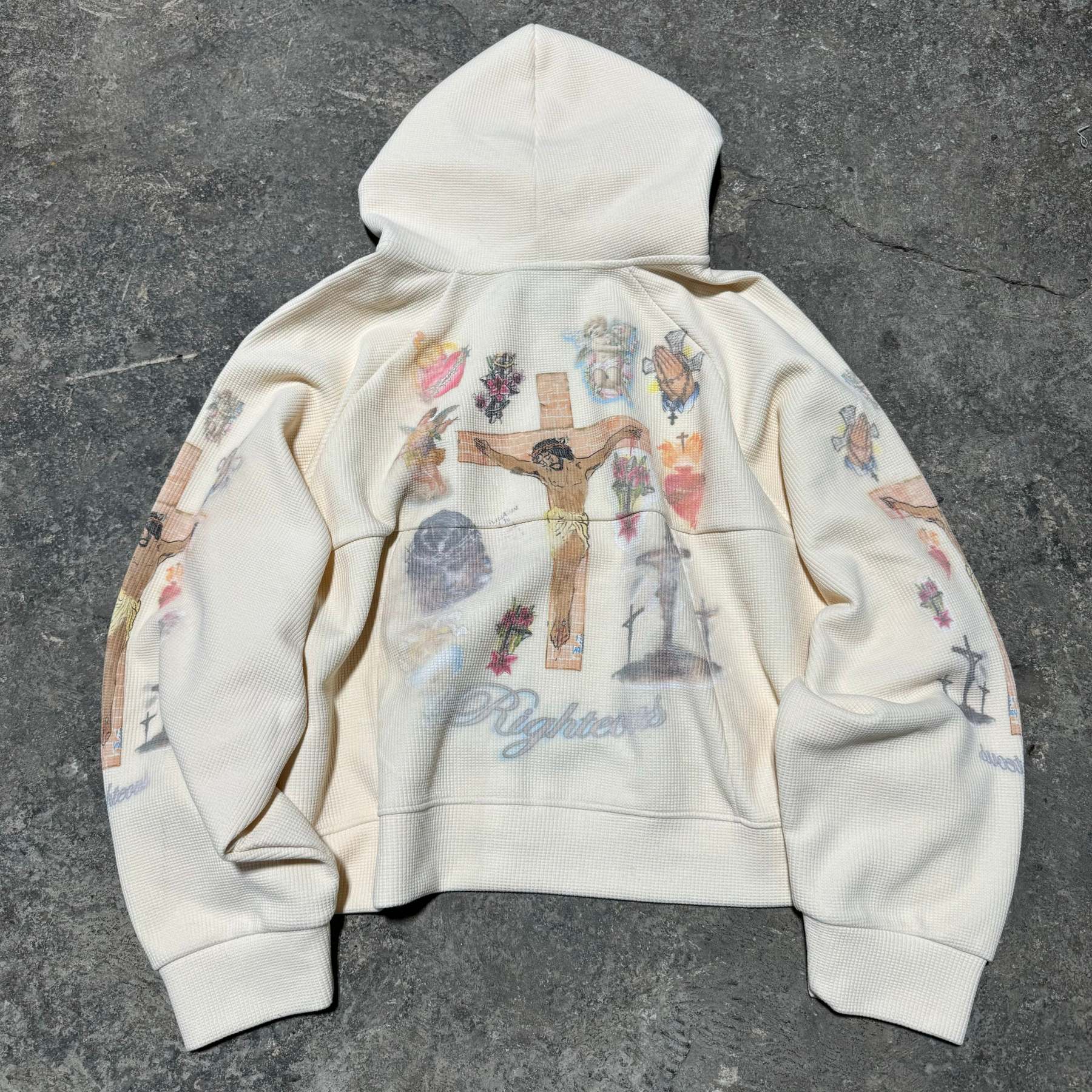 "Ultimate Sacrifice" Thermal Zip Up-IYAMIUIO