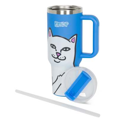 Lord Nermal Big Ol Cup Tumbler (Blue)-IYAMIUIO