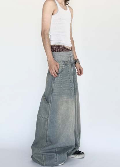 DOUBLE WAISTED BAGGIEST-IYAMIUIO