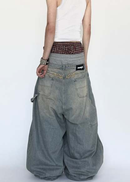 DOUBLE WAISTED BAGGIEST-IYAMIUIO