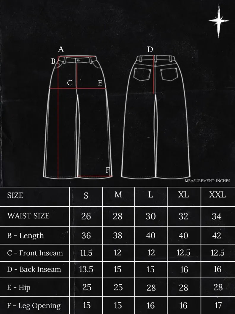 Archangel Baggy Jeans-IYAMIUIO