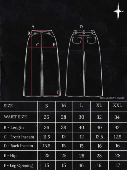 Archangel Baggy Jeans-IYAMIUIO