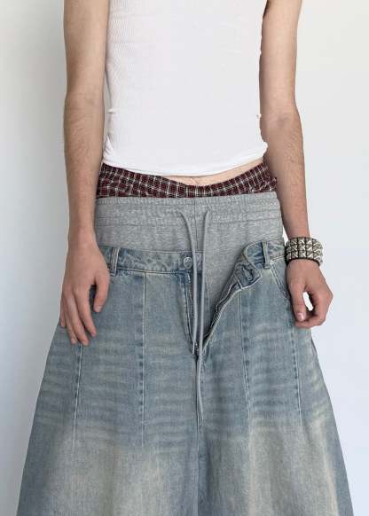 DOUBLE WAISTED BAGGIEST-IYAMIUIO