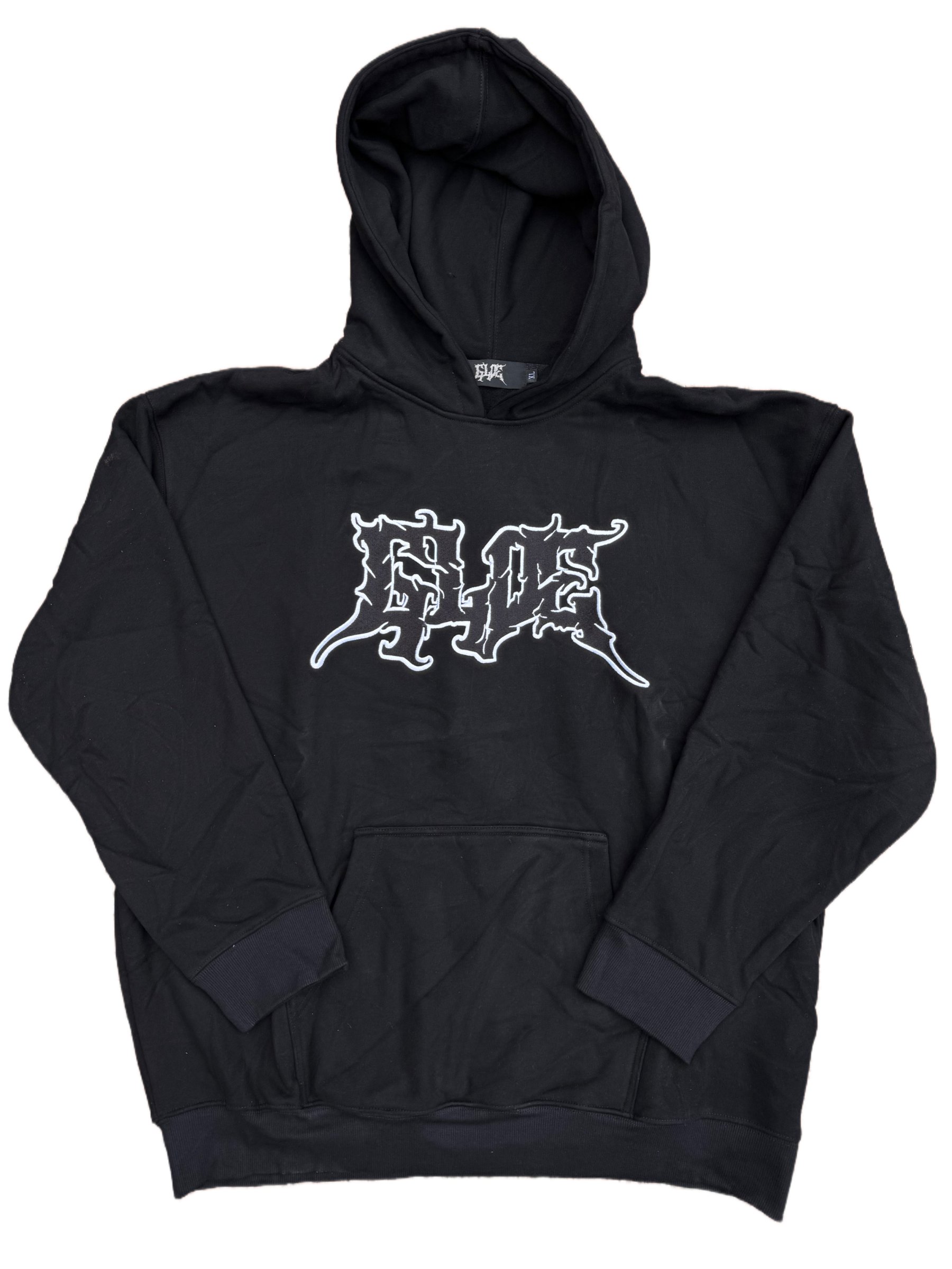 White Cross Hoodie-IYAMIUIO