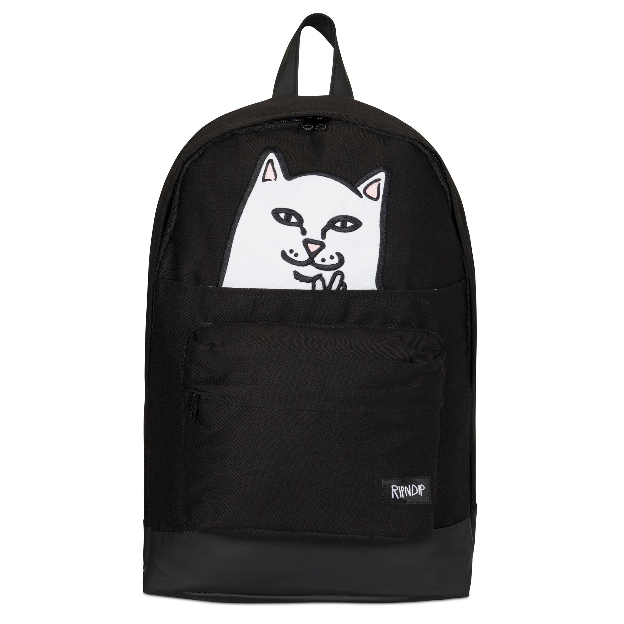 Lord Nermal Velcro Hands Backpack (Black)-IYAMIUIO