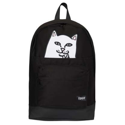 Lord Nermal Velcro Hands Backpack (Black)-IYAMIUIO
