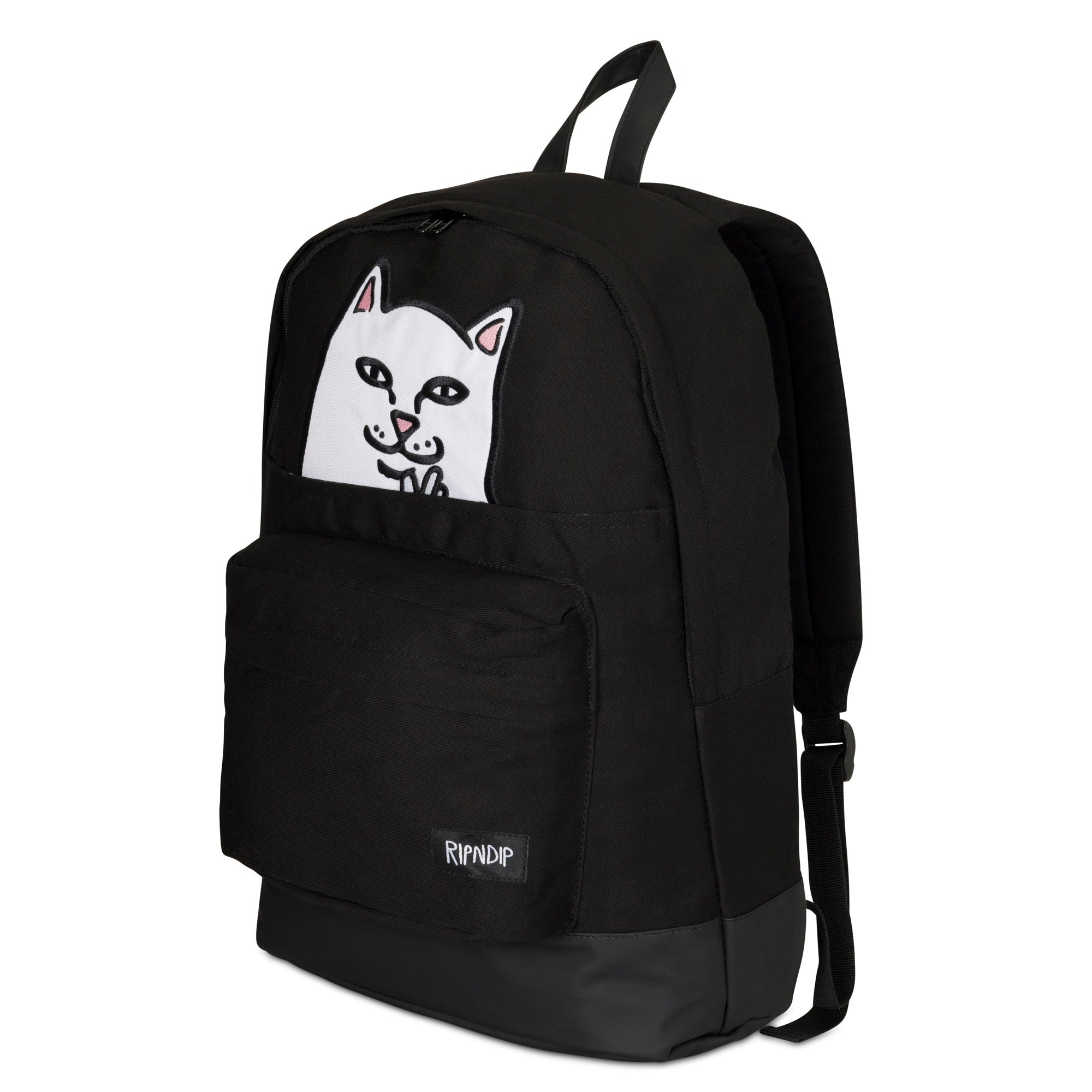 Lord Nermal Velcro Hands Backpack (Black)-IYAMIUIO
