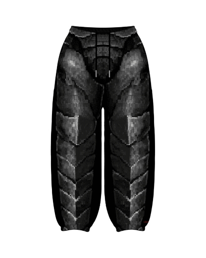 "WARRIOR" Sweatpants-IYAMIUIO