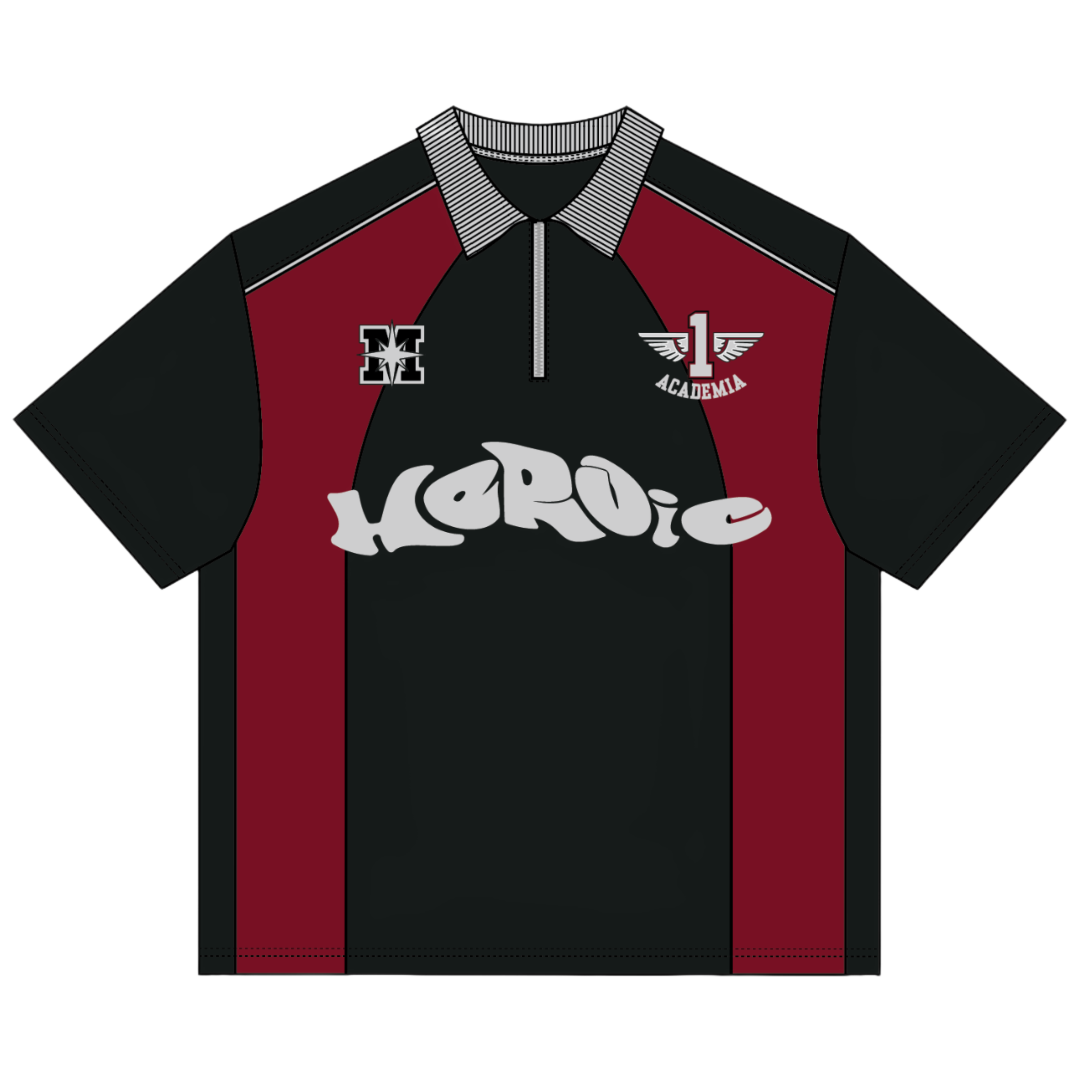 "Heroic" Polo Shirt-IYAMIUIO