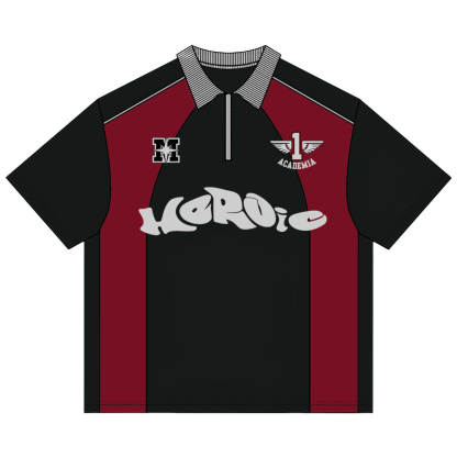 "Heroic" Polo Shirt-IYAMIUIO