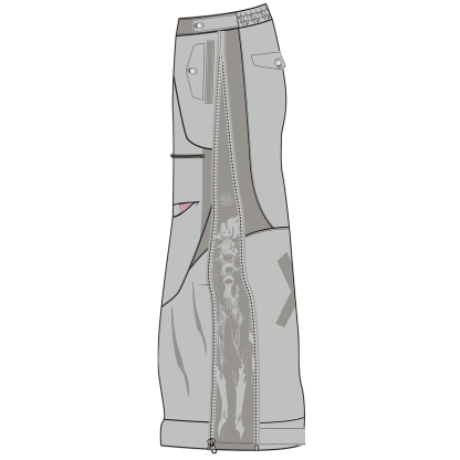 "Puppet Master" Parachute Pants-IYAMIUIO