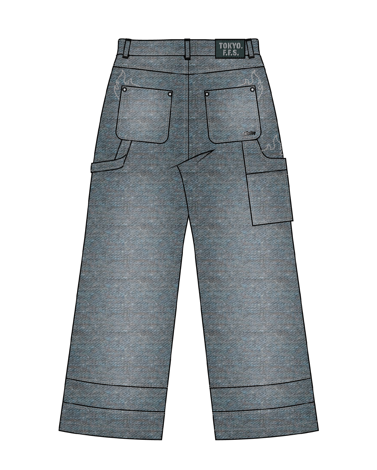 "ROCKSTAR" Jeans-IYAMIUIO