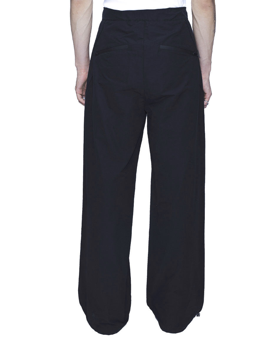 Nylon Sewing Line Pants-IYAMIUIO