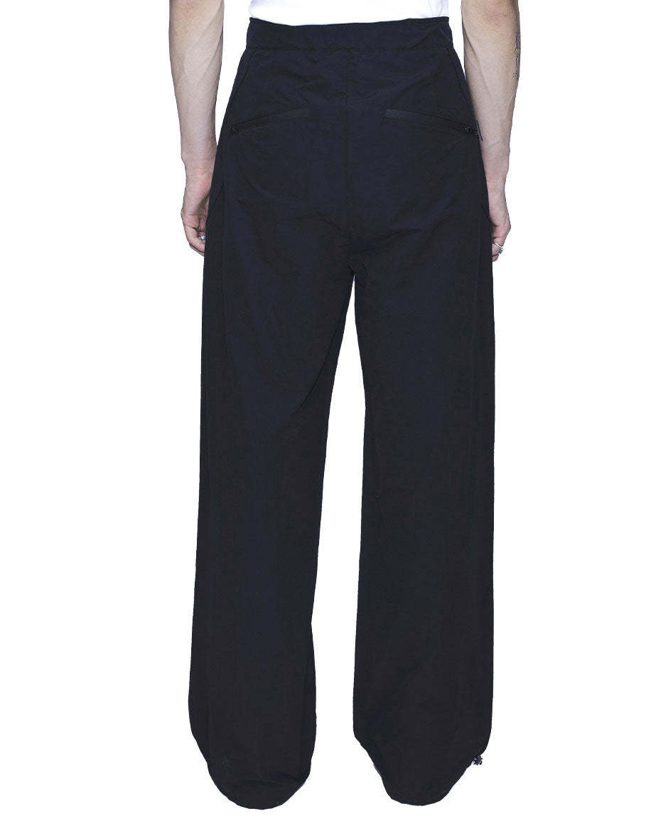 Nylon Sewing Line Pants-IYAMIUIO