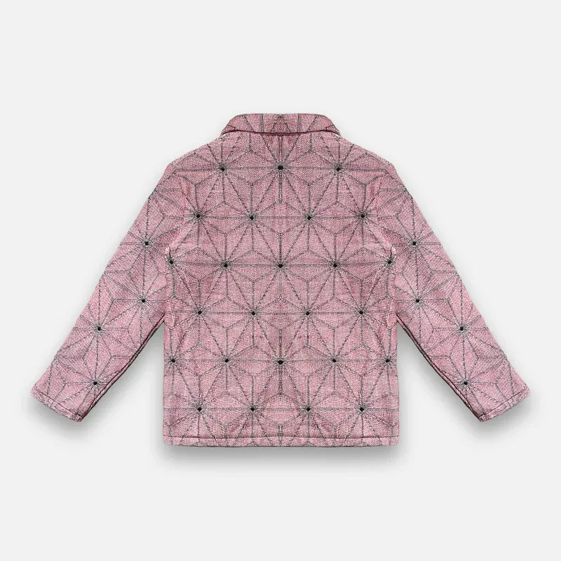 Demon Slayer Tapestry Button-Up jacket-IYAMIUIO