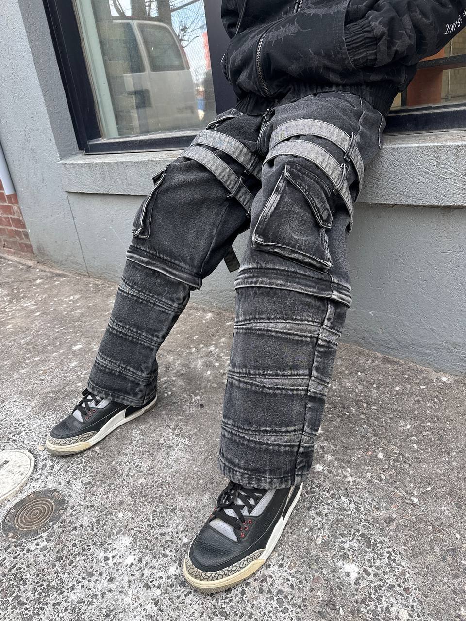 "ODM" Cargo Pants-IYAMIUIO