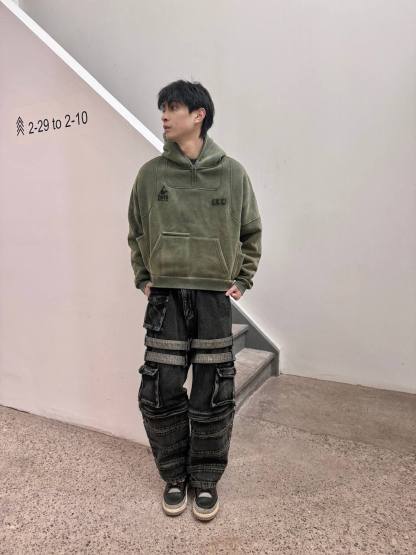 "ODM" Cargo Pants-IYAMIUIO