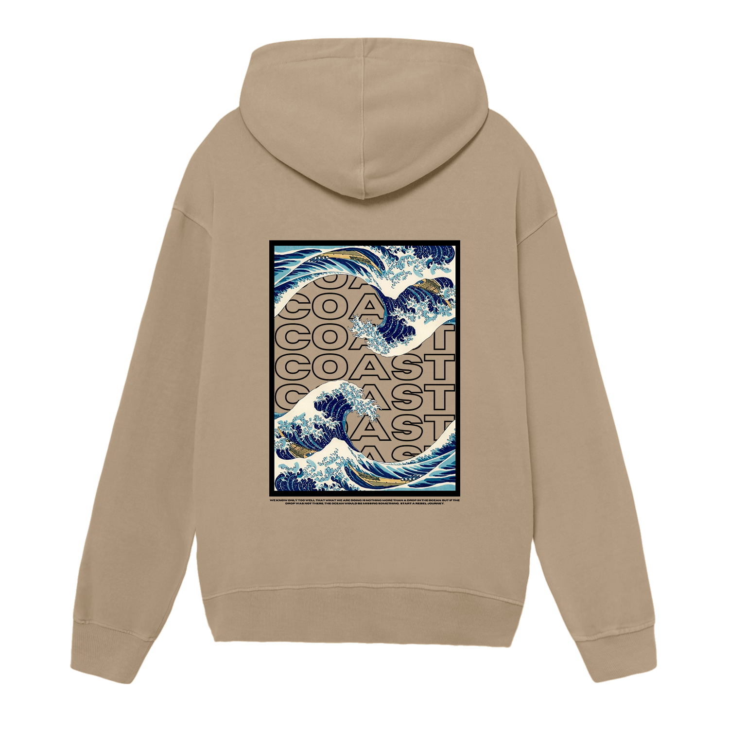 Wave Premium Hoodie-IYAMIUIO
