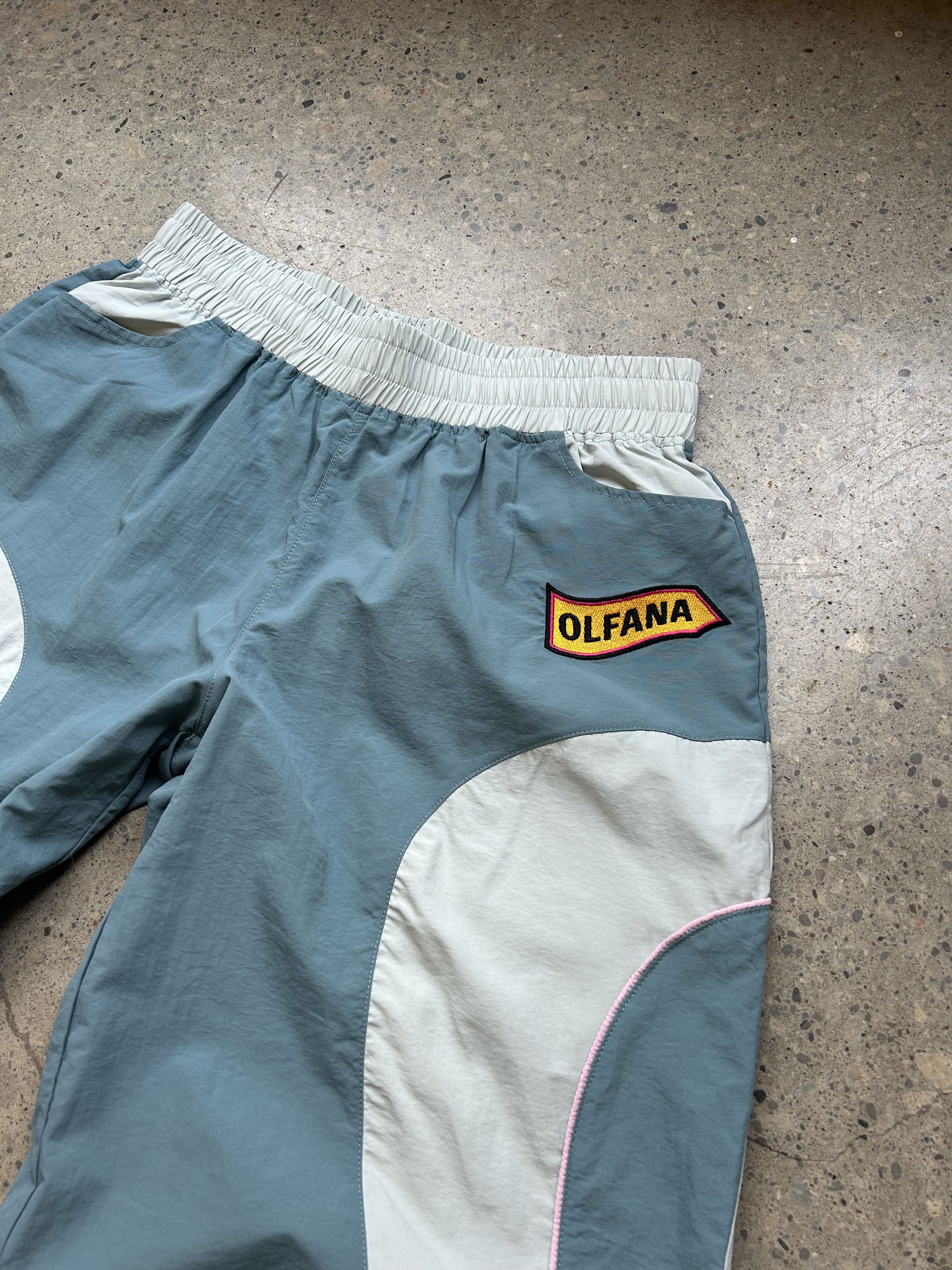 "WHY ME?" Parachute Pants-IYAMIUIO