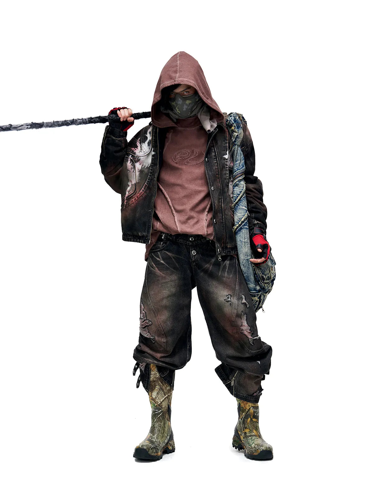 Scarlet Denim Jacket (only 60 pieces)-IYAMIUIO