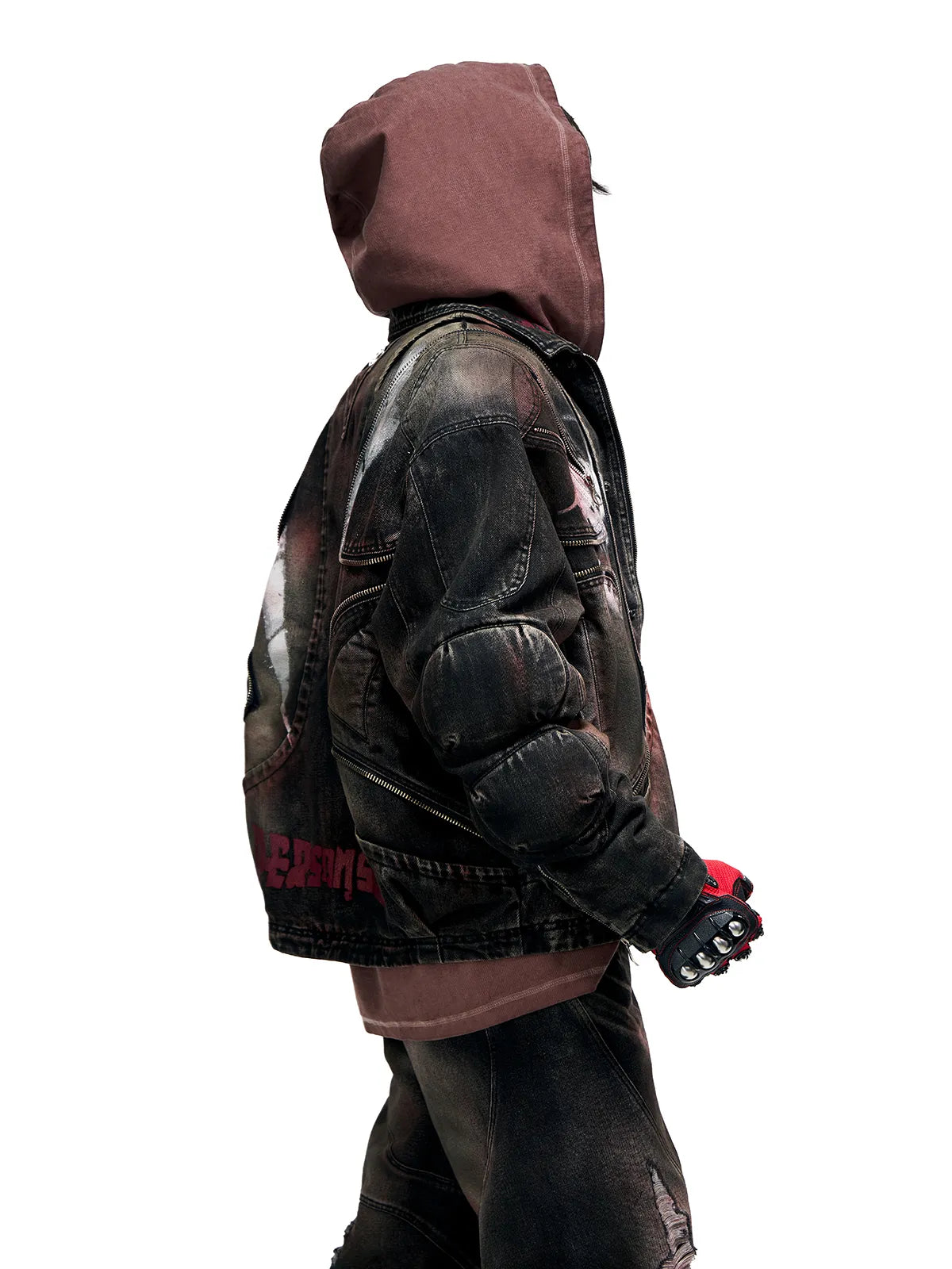 Scarlet Denim Jacket (only 60 pieces)-IYAMIUIO