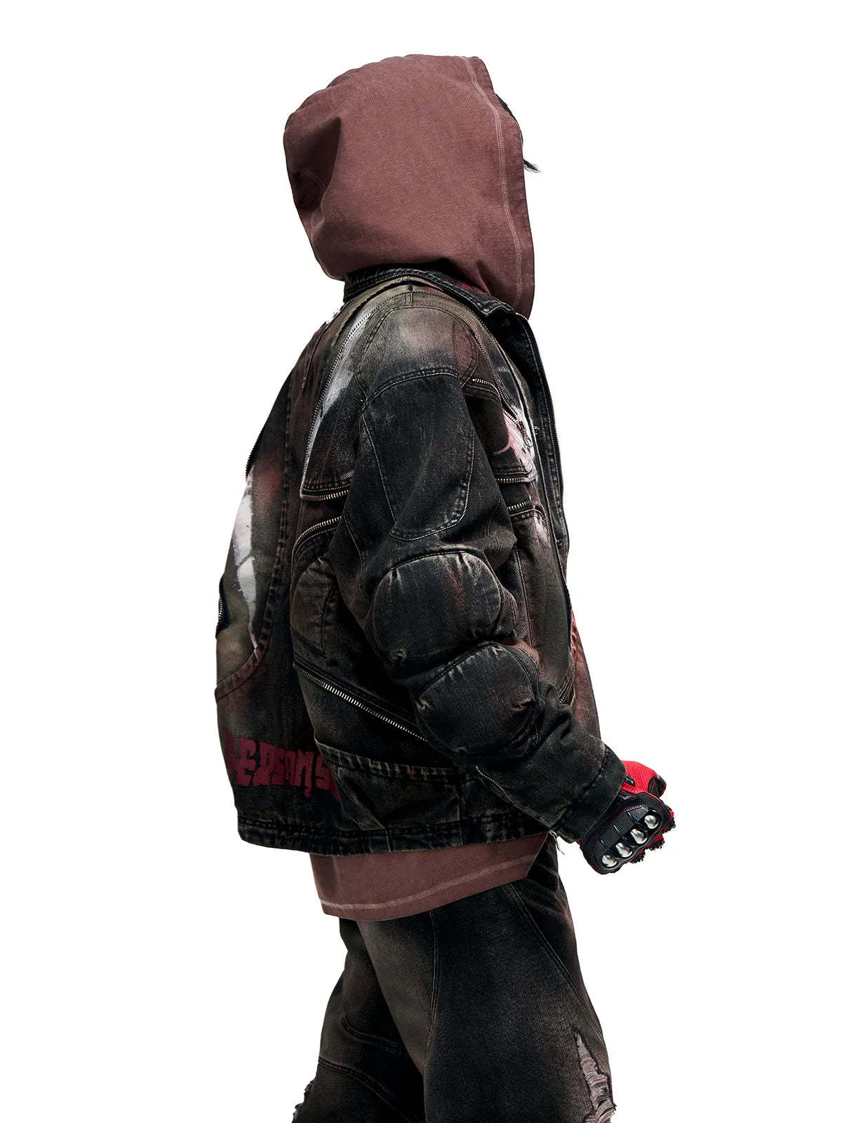 Scarlet Denim Jacket (only 60 pieces)-IYAMIUIO