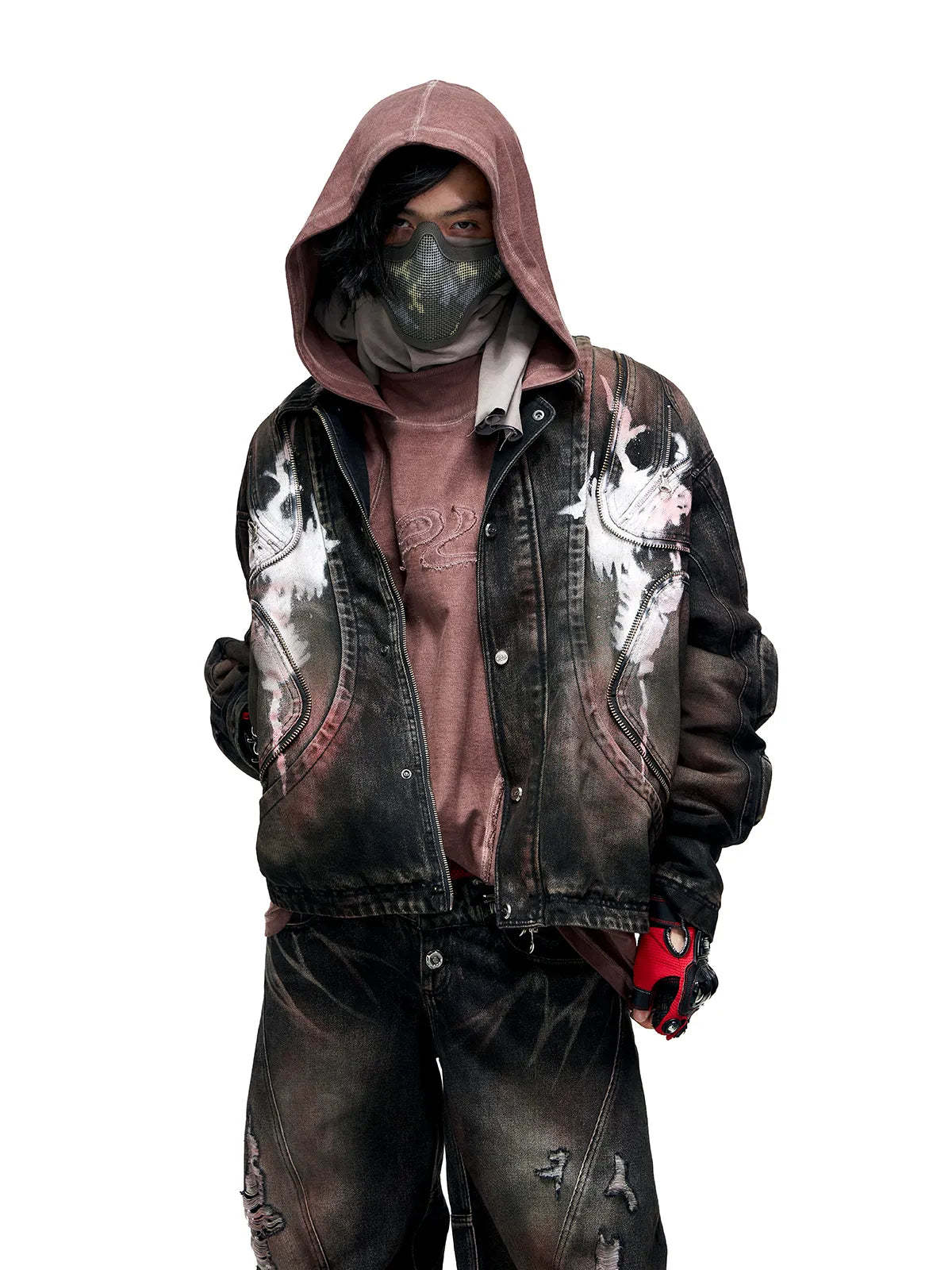 Scarlet Denim Jacket (only 60 pieces)-IYAMIUIO