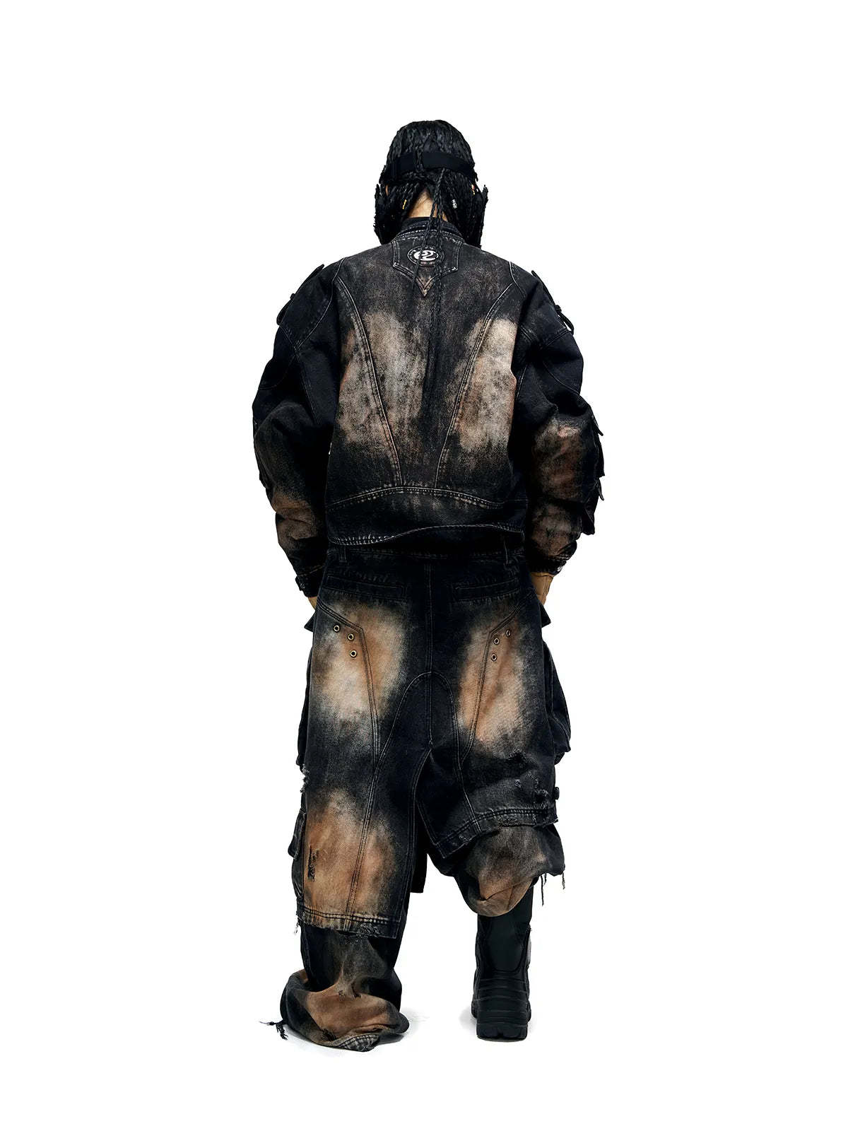 Dirty Wash Denim Jacket (only 60 pieces)-IYAMIUIO