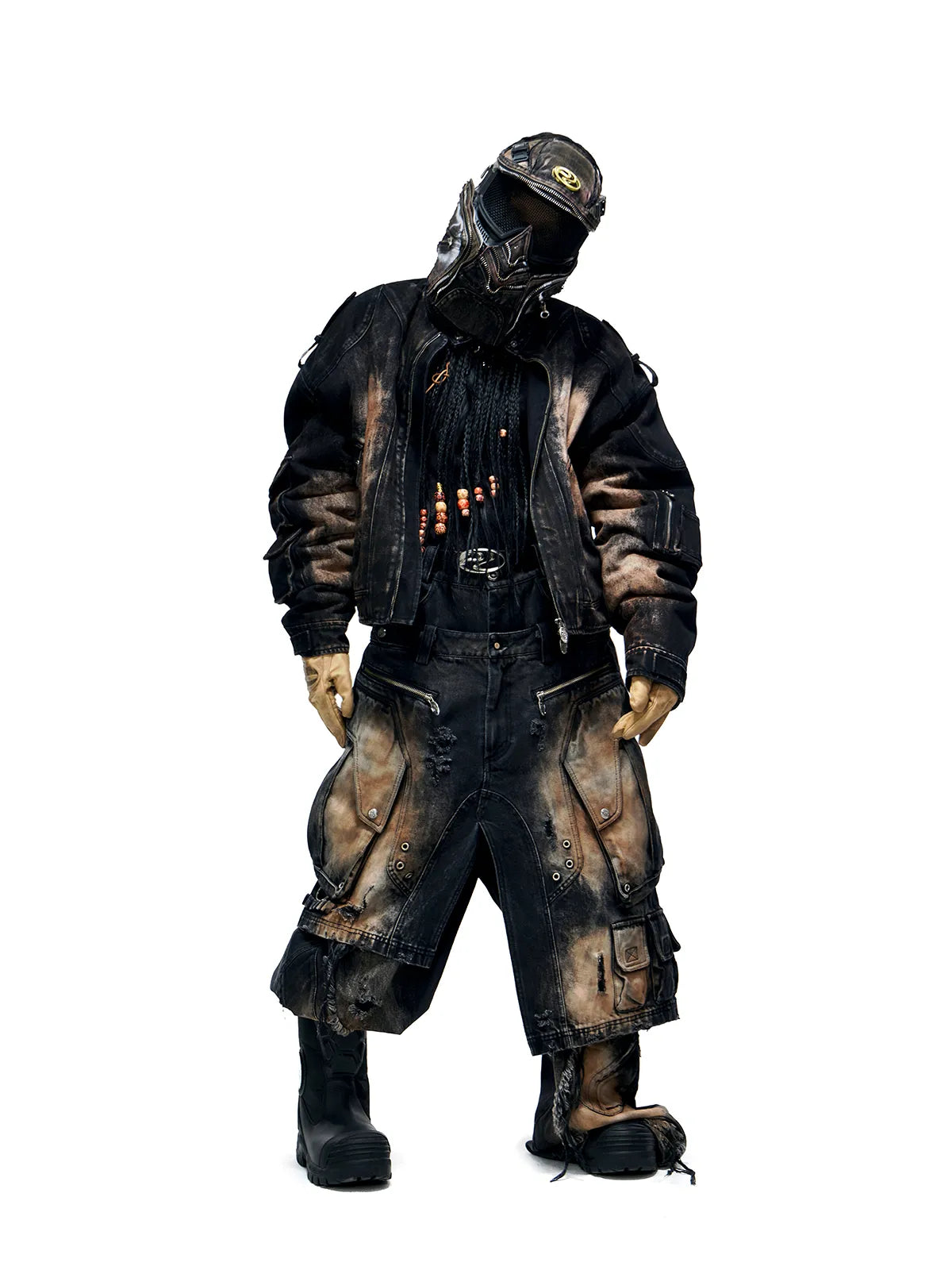 Dirty Wash Denim Jacket (only 60 pieces)-IYAMIUIO