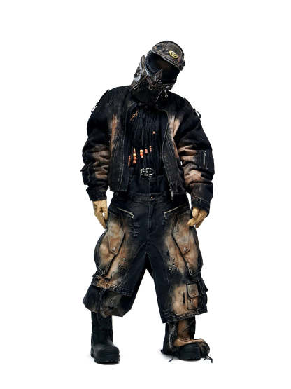 Dirty Wash Denim Jacket (only 60 pieces)-IYAMIUIO