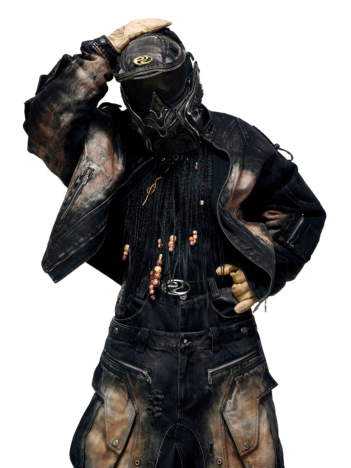 Dirty Wash Denim Jacket (only 60 pieces)-IYAMIUIO