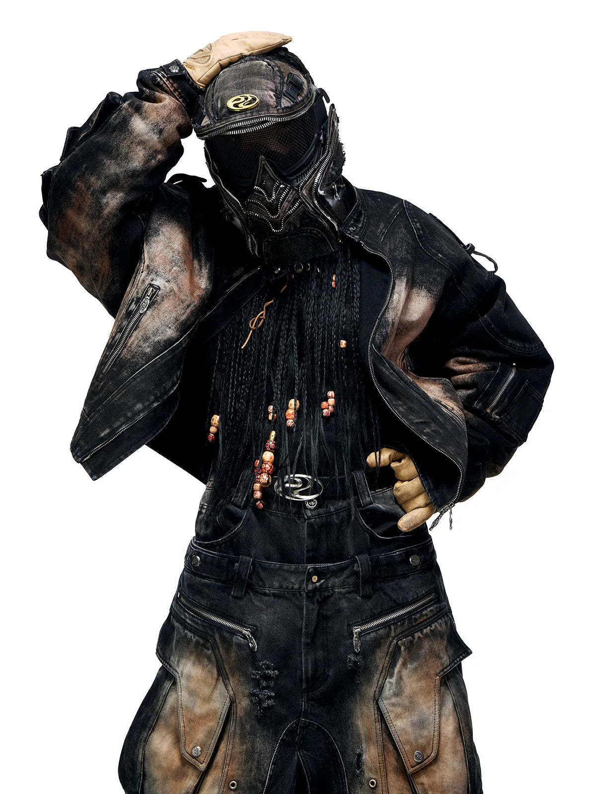 Dirty Wash Denim Jacket (only 60 pieces)-IYAMIUIO