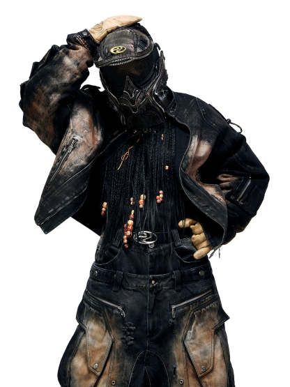 Dirty Wash Denim Jacket (only 60 pieces)-IYAMIUIO