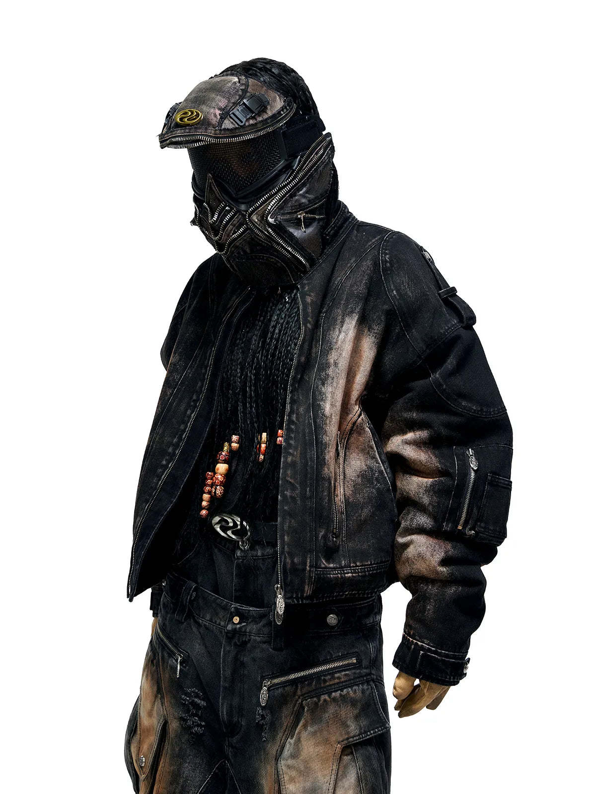 Dirty Wash Denim Jacket (only 60 pieces)-IYAMIUIO