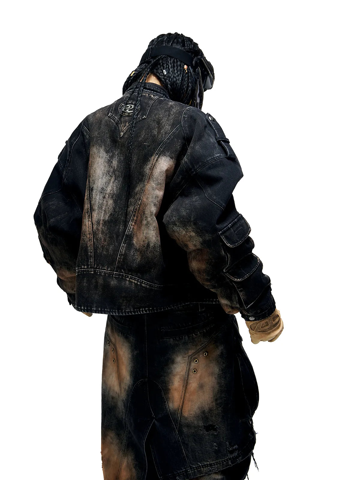 Dirty Wash Denim Jacket (only 60 pieces)-IYAMIUIO