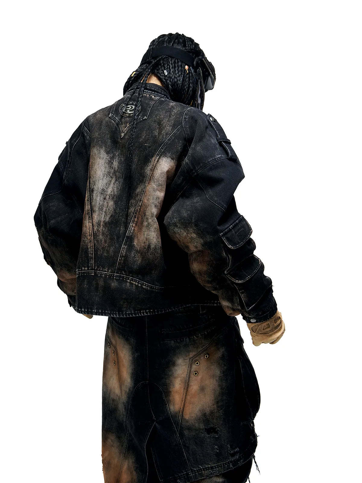 Dirty Wash Denim Jacket (only 60 pieces)-IYAMIUIO