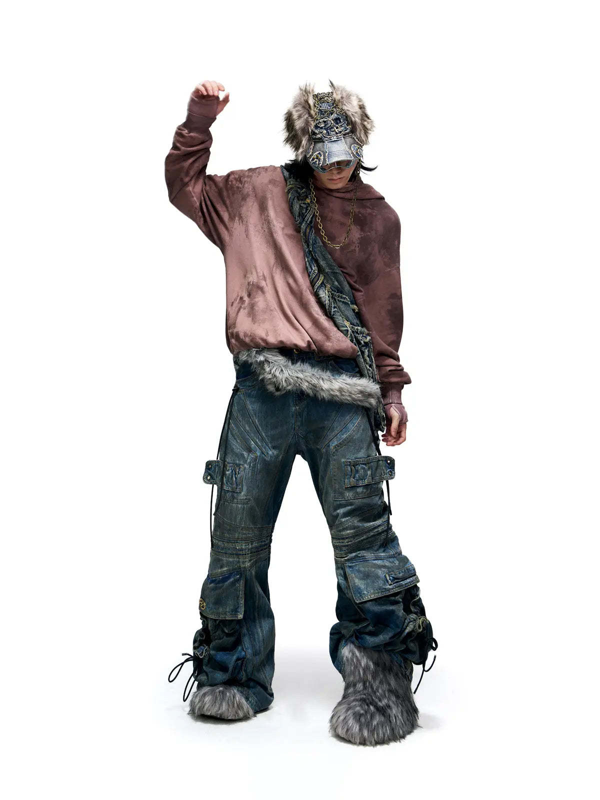 Mask-inspired Hoodies-IYAMIUIO